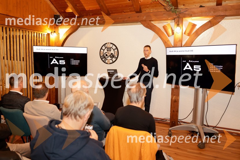 Novi Audi A5, slovenska predstavitev
