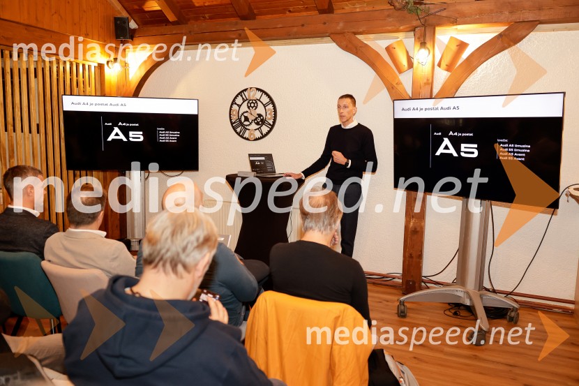 Novi Audi A5, slovenska predstavitev