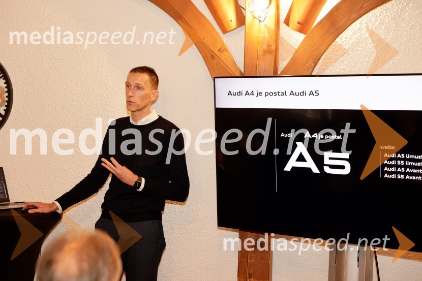 Novi Audi A5, slovenska predstavitev