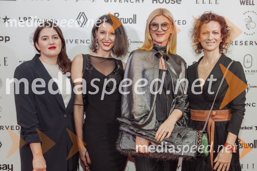  ... ;  Sanja Macur, PR projekta;  Maja Štamol Droljc, modna oblikovalka;  Nika  Veger, stilistkaElle Style Awards 2024