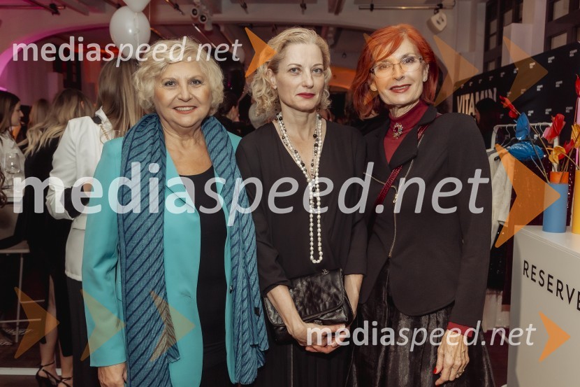 dr. Nelida Nemec, umetnostna kritičarka ;  Hermina Kovačič, strokovnjakinja za komuniciranje;  Darinka Pavlič Kamien, strokovnjakinja za komuniciranjeElle Style Awards 2024