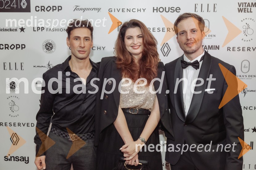  ... ;  Erika Mohorič;  Dominik Bagola, glasbenik, BalladeroElle Style Awards 2024