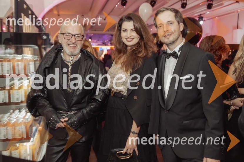  Milan Gačanovič - Gacho, modni oblikovalec in art direktor;  Dominik Bagola, glasbenik, Balladero;  Dominik Bagola, glasbenik, BalladeroElle Style Awards 2024