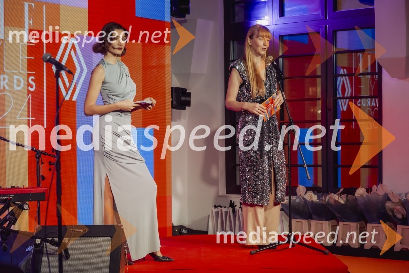  Zala Djurić, igralka;  Petra Windschnurer, urednica mode in lepote, ElleElle Style Awards 2024
