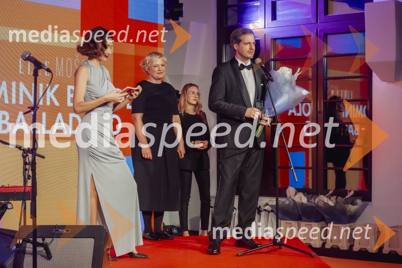  Zala Djurić, igralka;  ... ;  Dominik Bagola, glasbenik, BalladeroElle Style Awards 2024