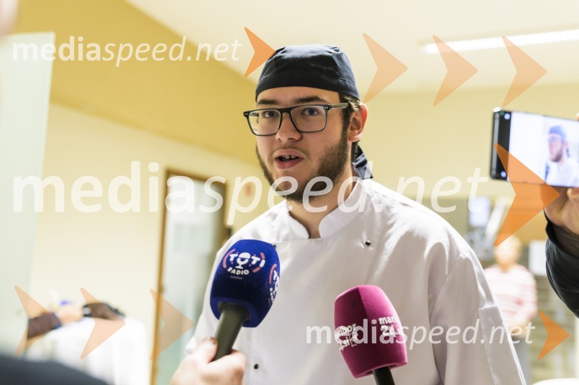  Jaša JagerNovinarska konferenca z dalmatinsko kulinariko, Srednja šola za gostinstvo in turizem Maribor