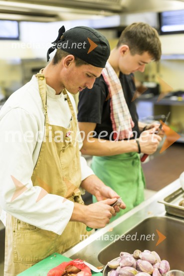 Novinarska konferenca z dalmatinsko kulinariko, Srednja šola za gostinstvo in turizem Maribor