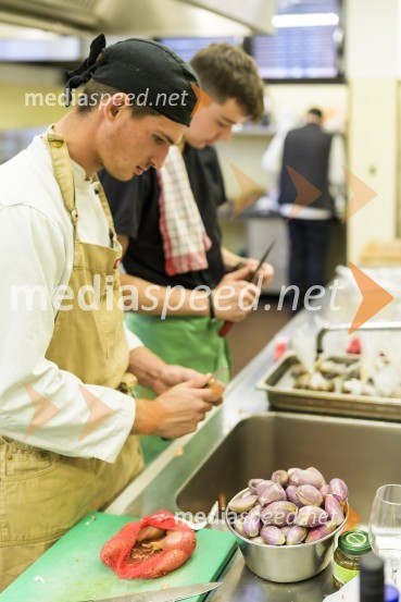 Novinarska konferenca z dalmatinsko kulinariko, Srednja šola za gostinstvo in turizem Maribor