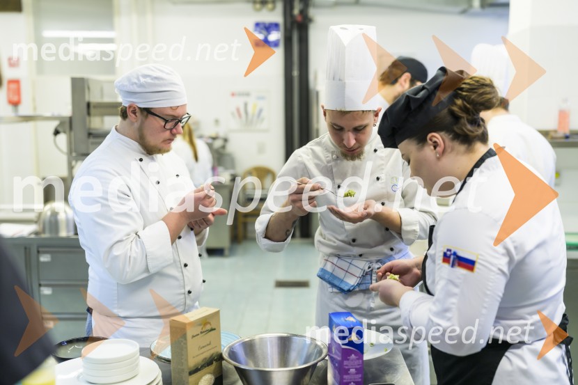 Novinarska konferenca z dalmatinsko kulinariko, Srednja šola za gostinstvo in turizem Maribor