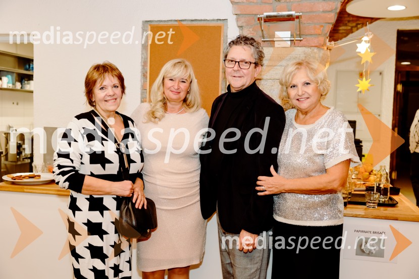  Darja Korez Korenčan, novinarka TV Slovenija;  Tanja Babnik, ravnateljica, Waldorfska šola Ljubljana;  Vladimir Čadež, pevec; dr. Nelida Nemec, umetnostna kritičarka Pletenje venčkov na Waldorfski šoli Ljubljana