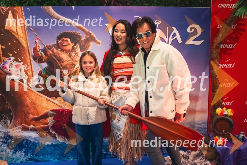  ... ;  Val Mandz, cosplayer ;  ... Vaiana 2, premiera animiranega filma v Cineplexx Ljubljana