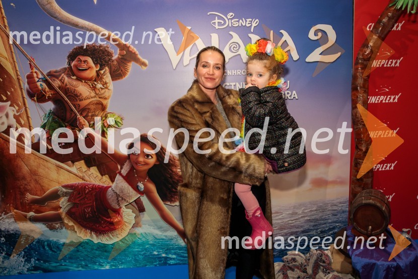  Nina Grilc, Femme fatale 2025;  Alaska Olivia GrilcVaiana 2, premiera animiranega filma v Cineplexx Ljubljana