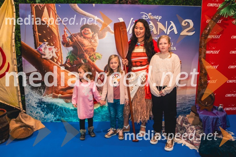  ... ;  ... ;  Val Mandz, cosplayer ;  ... Vaiana 2, premiera animiranega filma v Cineplexx Ljubljana