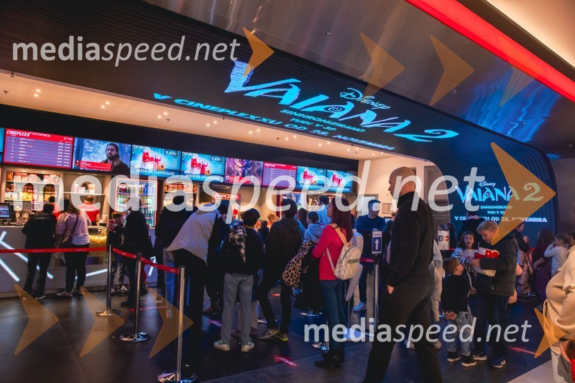 Vaiana 2, premiera animiranega filma v Cineplexx Ljubljana