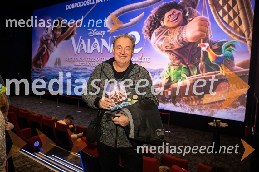  Marjan Bunič, pevec, voditelj, Radio OgnjiščeVaiana 2, premiera animiranega filma v Cineplexx Ljubljana