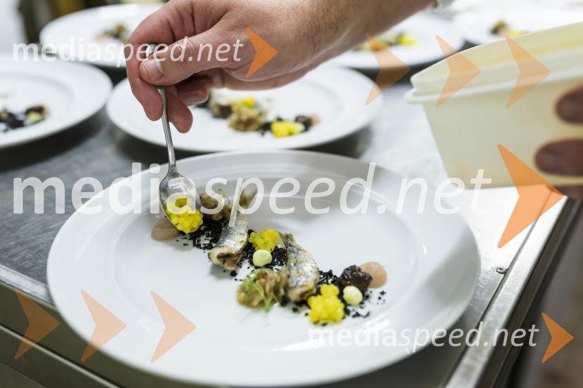 Večerja s kuharji iz Splita na Srednji šoli za gostinstvo in turizem Maribor