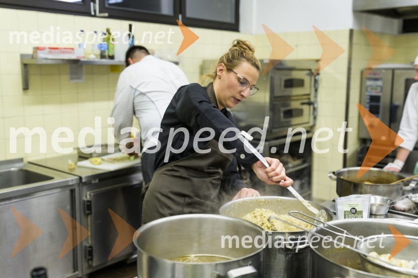 Večerja s kuharji iz Splita na Srednji šoli za gostinstvo in turizem Maribor