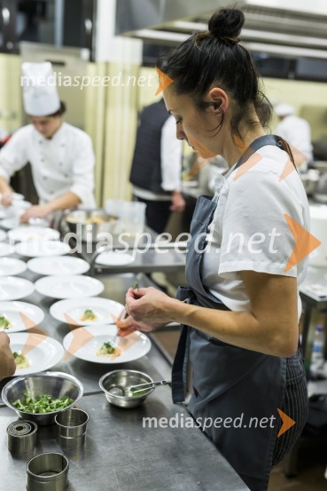 Večerja s kuharji iz Splita na Srednji šoli za gostinstvo in turizem Maribor