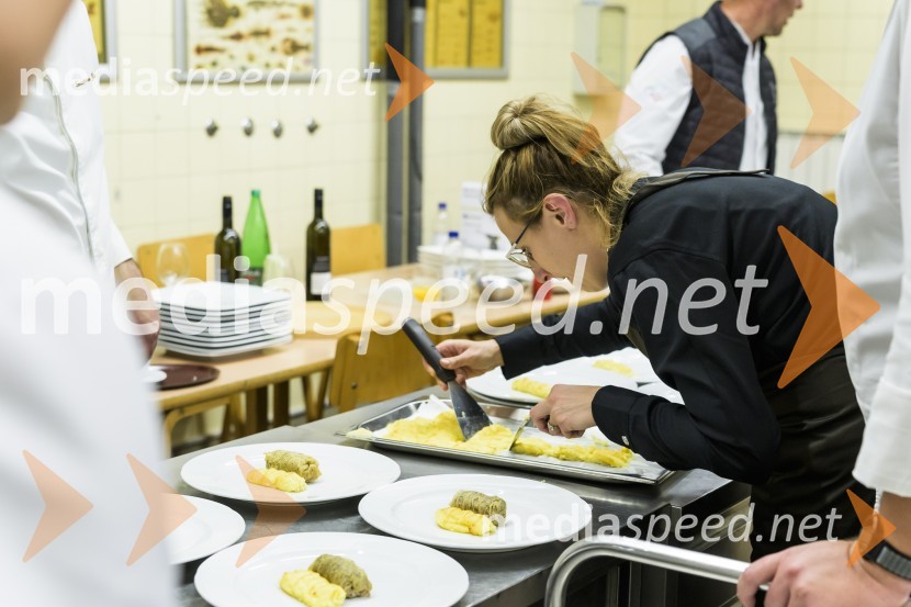 Večerja s kuharji iz Splita na Srednji šoli za gostinstvo in turizem Maribor