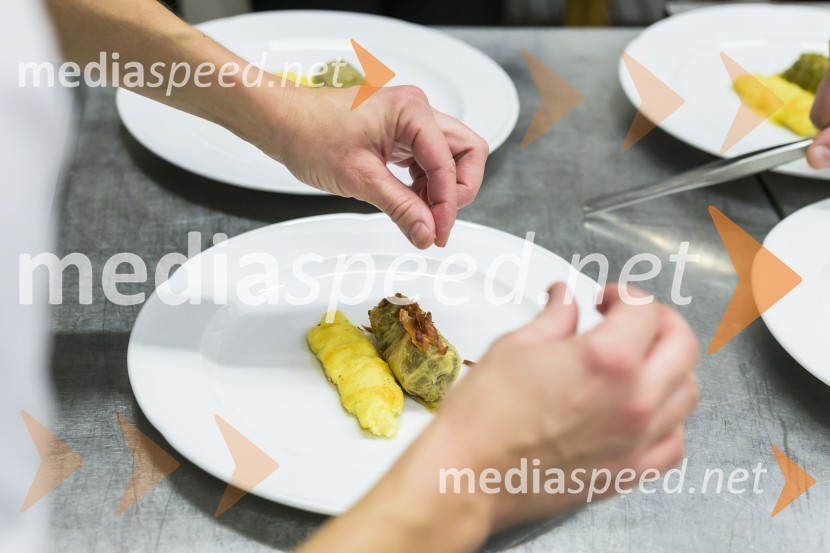 Večerja s kuharji iz Splita na Srednji šoli za gostinstvo in turizem Maribor