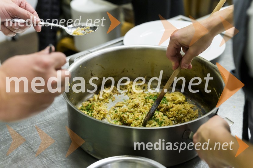 Večerja s kuharji iz Splita na Srednji šoli za gostinstvo in turizem Maribor