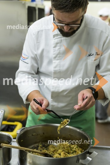 Večerja s kuharji iz Splita na Srednji šoli za gostinstvo in turizem Maribor