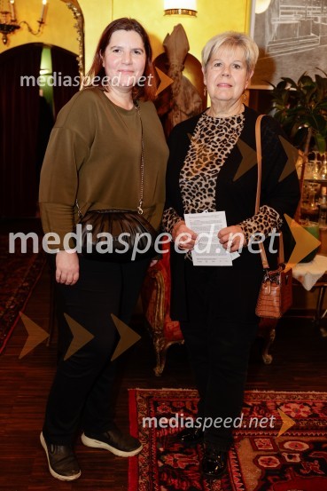  Teja Pelko, novinarka;  Irena  Butoln, germanistkaSamo še enkrat gremo spat, premiera v Mini teatru