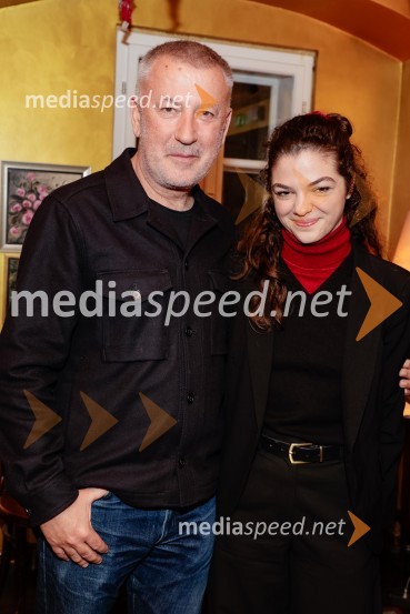  Ivica Buljan, režiser;  Diana  Kolenc, igralkaSamo še enkrat gremo spat, premiera v Mini teatru