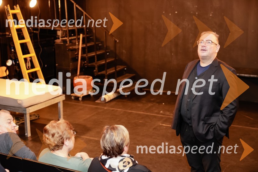  Robert Waltl, direktor, Mini teaterSamo še enkrat gremo spat, premiera v Mini teatru