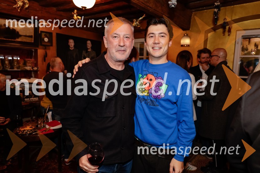  Ivica Buljan, režiser;  Dan Pikalo, scenografSamo še enkrat gremo spat, premiera v Mini teatru