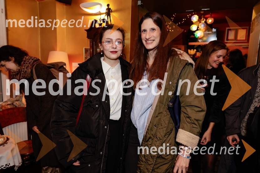  Živa Bizovičar, režiserka;  Miranda  Trnjanin, igralkaSamo še enkrat gremo spat, premiera v Mini teatru