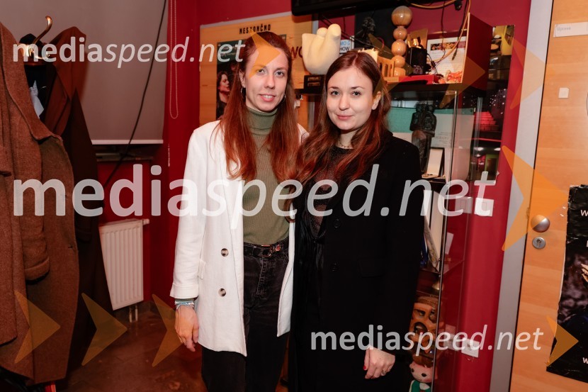  Nina  Kuclar Stiković, dramaturginja;  Nika Korenjak, igralkaSamo še enkrat gremo spat, premiera v Mini teatru