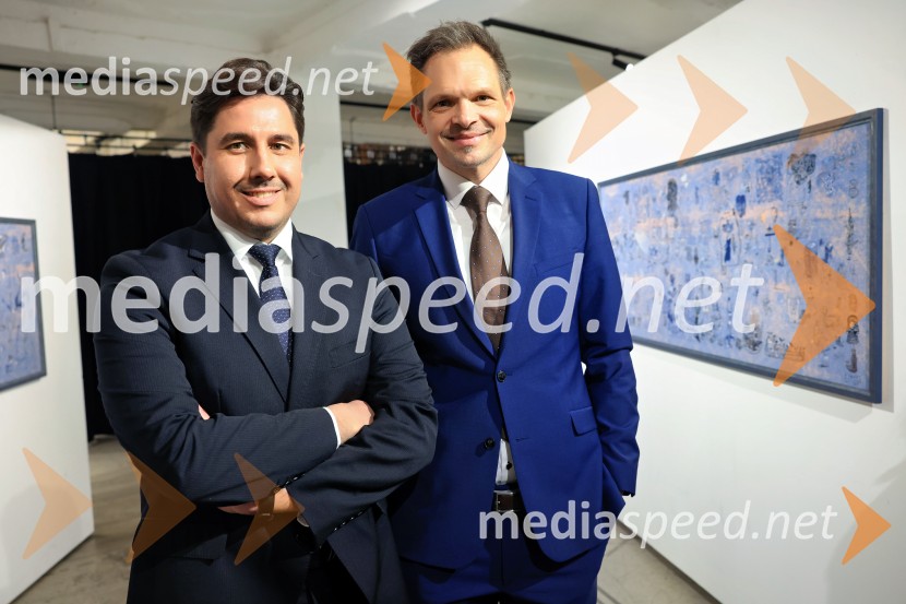  Aljoša Krdžić, partner, odvetniška pisarna Rojs, Peljhan, Prelesnik & partnerj;  Žiga FIšer, Britansko-slovenska gospodarska zbornicaV Londonu razstava Radovana Jenka in razprava o prihodnosti trajnostne prenove urbanih območij