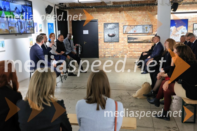 V Londonu razstava Radovana Jenka in razprava o prihodnosti trajnostne prenove urbanih območij