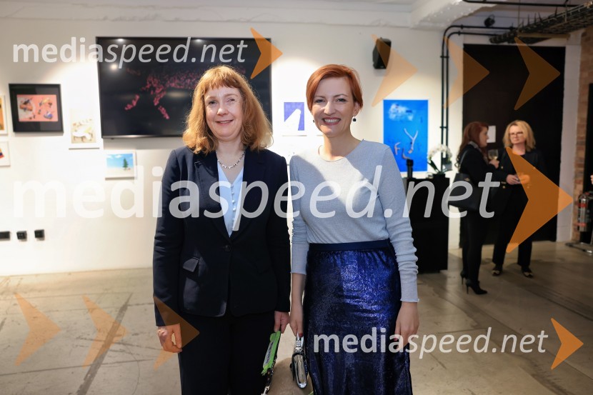  Victoria Harrison, britanska veleposlanica v Sloveniji; dr. Asta Vrečko, ministrica za kulturoV Londonu razstava Radovana Jenka in razprava o prihodnosti trajnostne prenove urbanih območij