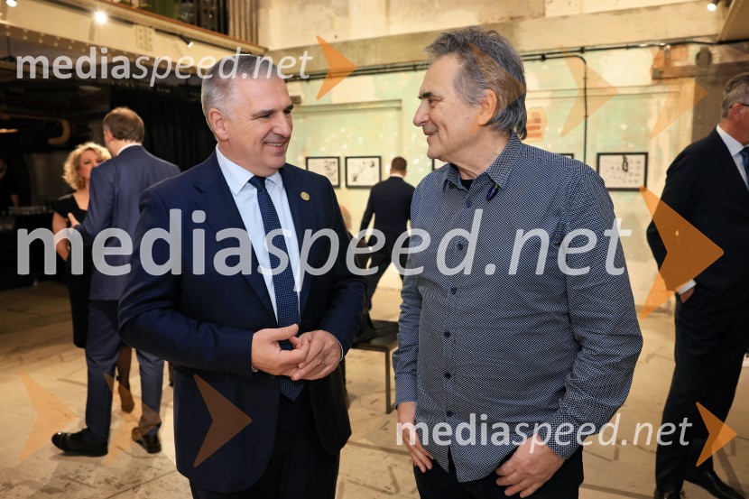  Marko Lotrič, predsednik, Državni svet;  Radovan Jenko, umetnikV Londonu razstava Radovana Jenka in razprava o prihodnosti trajnostne prenove urbanih območij