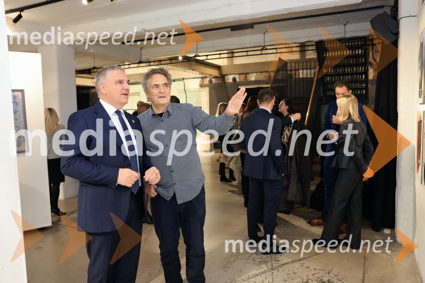  Marko Lotrič, predsednik, Državni svet;  Radovan Jenko, umetnikV Londonu razstava Radovana Jenka in razprava o prihodnosti trajnostne prenove urbanih območij