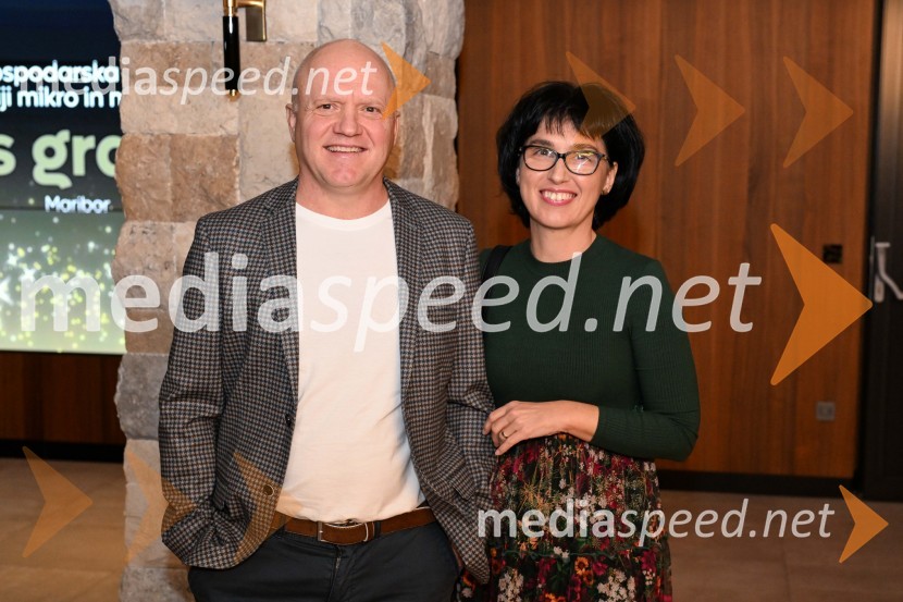  Bojan Dobaj; mag.  Andreja Zver Dobaj, ravnateljica, Srednja ekonomska šola in gimnazija MariborŠtajerska gospodarska odličnost 2024