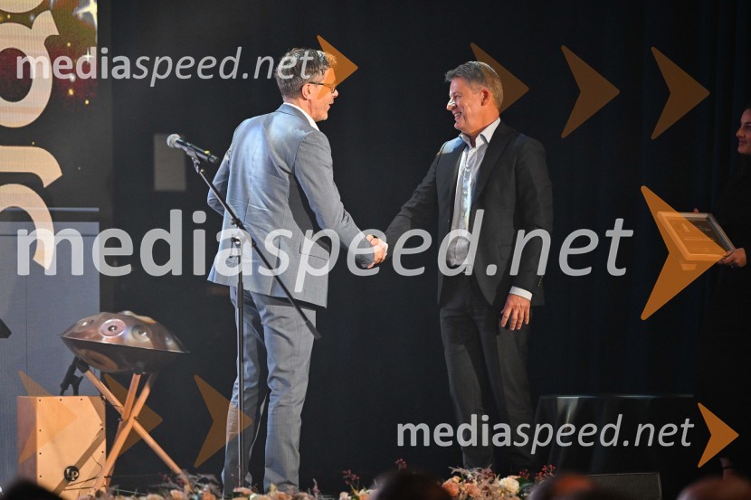  Andrej Kolmanič, glavni izvršni direktor Skupine Impol;  Enver Šišić, direktor skupine Perutnina Ptuj, d.o.o.Štajerska gospodarska odličnost 2024