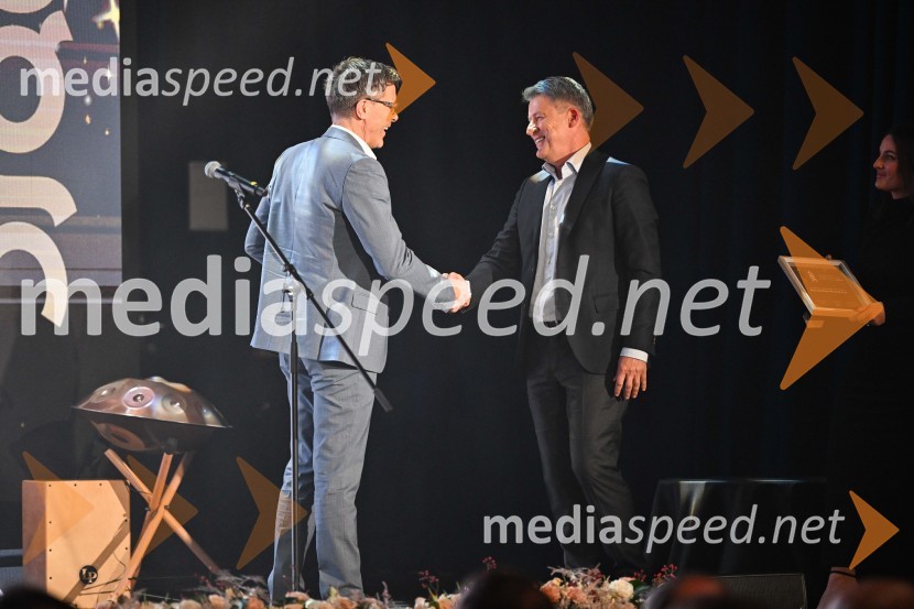  Andrej Kolmanič, glavni izvršni direktor Skupine Impol;  Enver Šišić, direktor skupine Perutnina Ptuj, d.o.o.Štajerska gospodarska odličnost 2024