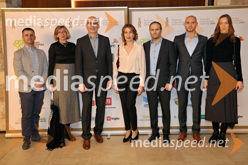  ... ;  ... ;  Gregor  Ledinek, direktor podjetja Ledinek Engineering;  ... ;  ... ;  ... ;  ... Štajerska gospodarska odličnost 2024