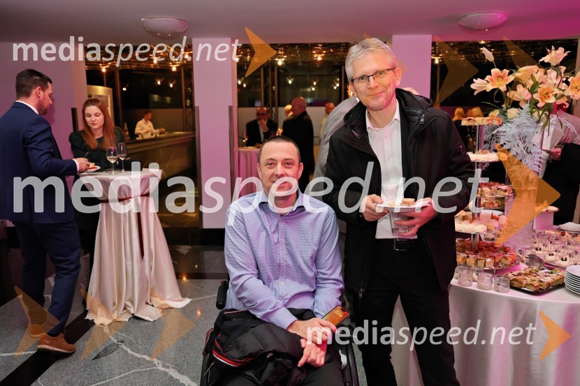  Bogdan Kronovšek, direktor in lastnik podjetja Kronoterm;  Dean Besednjak, Kronoterm, d.o.o.Štajerska gospodarska odličnost 2024