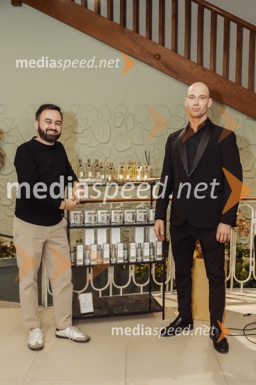  Damien Flynn, mbasador znamke, Nicolai Parfumeur Createur;  ... Večer gurmanskih dišav z Nicolai Parfumeur Createur v Ikona Ljubljana