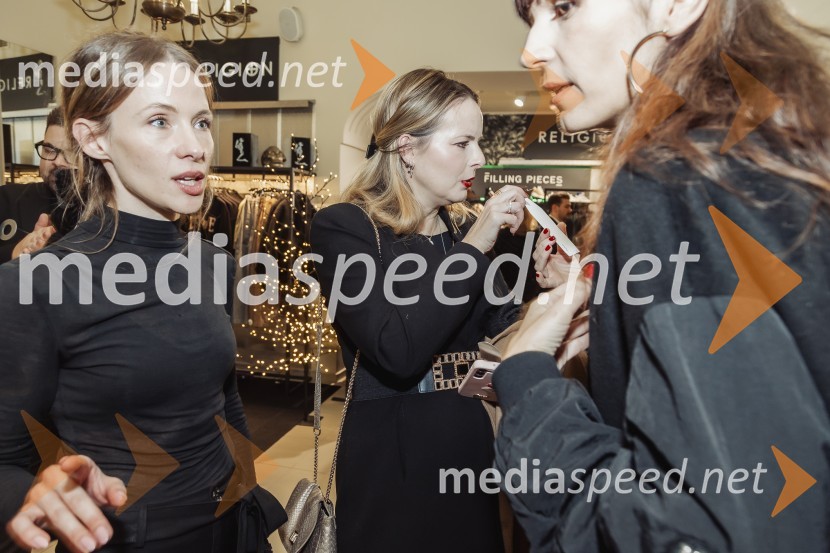  Marieta Milanović Trapo, vodja in buyer Ikona Ljubljana;  Katarina M. Bajt, izvršna urednica in urednica lepote Grazia SlovenijaVečer gurmanskih dišav z Nicolai Parfumeur Createur v Ikona Ljubljana