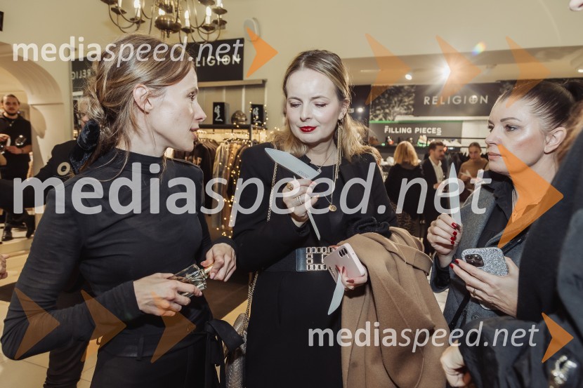  Marieta Milanović Trapo, vodja in buyer Ikona Ljubljana;  Katarina M. Bajt, izvršna urednica in urednica lepote Grazia Slovenija;  ... Večer gurmanskih dišav z Nicolai Parfumeur Createur v Ikona Ljubljana