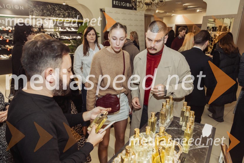  Damien Flynn, mbasador znamke, Nicolai Parfumeur Createur;  ... ;  ... Večer gurmanskih dišav z Nicolai Parfumeur Createur v Ikona Ljubljana