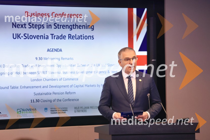  Marko Lotrič, predsednik, Državni svetPoslovna konferenca BSCC na londonski borzi