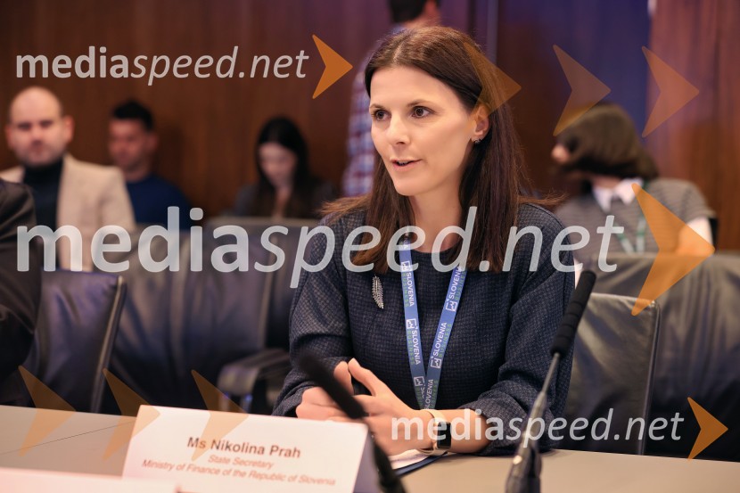  Nikolina Prah, državna sekretarka, Ministrstvo za finance SlovenijaPoslovna konferenca BSCC na londonski borzi
