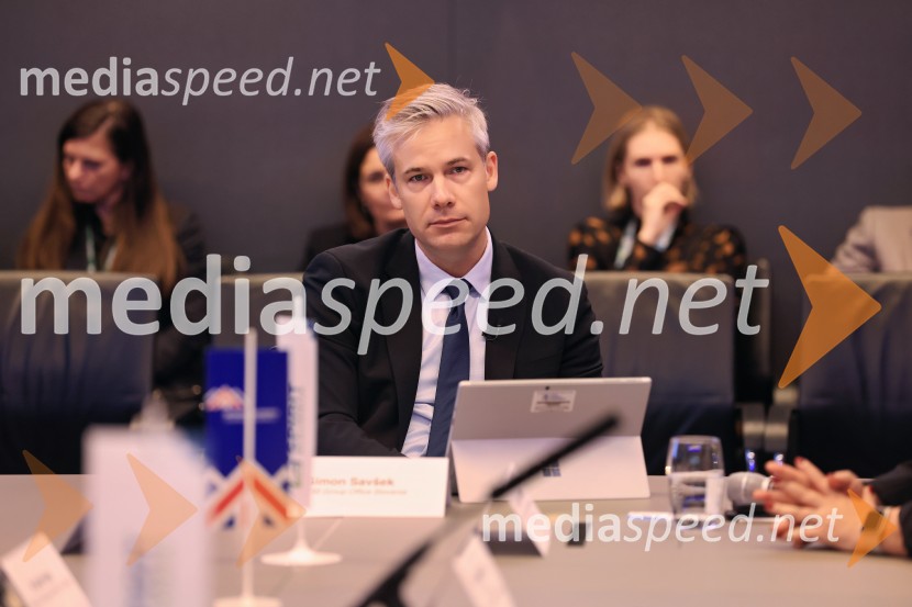 dr. Simon Savšek, vodja pisarne Skupine Evropske investicijske banke v SlovenijiPoslovna konferenca BSCC na londonski borzi