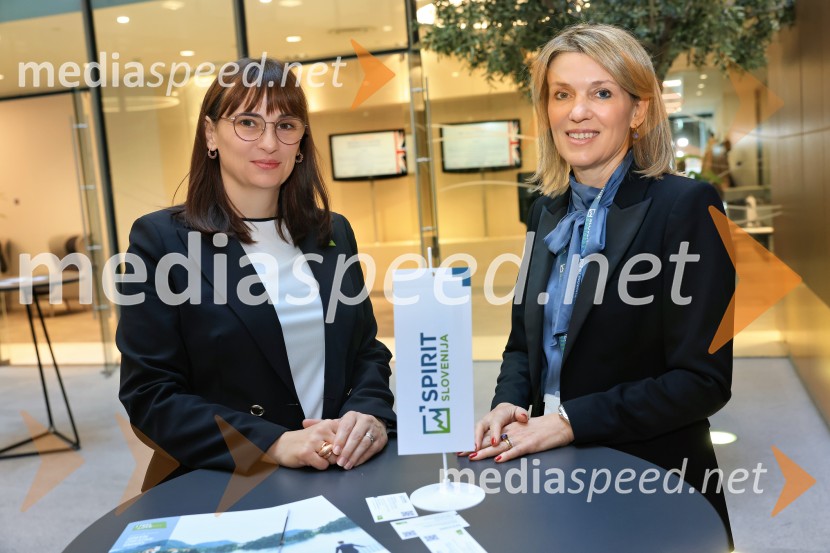  Tamara Zajec Balažič, namestnica direktorja, SPIRIT Slovenija;  Barbara Uranjek, direktorica, Britansko-slovenska gospodarska zbornicaPoslovna konferenca BSCC na londonski borzi